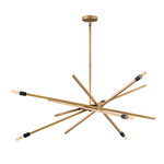 Archer Chandelier - Heritage Brass