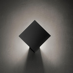 Puzzle Square Wall / Ceiling Flush Light - Matte Black