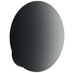 Puzzle Single Round Wall / Ceiling Light - Matte Black