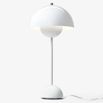 Flowerpot VP3 Table Lamp - White / White