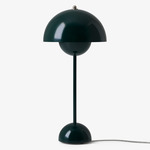Flowerpot VP3 Table Lamp - Dark Green / Dark Green
