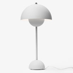 Flowerpot VP3 Table Lamp - Matte Light Grey / Matte Light Grey