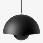 Flowerpot VP7 Pendant - Matte Black / Matte Black