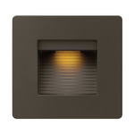 120V Luna Square Step Light - Bronze