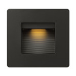 120V Luna Square Step Light - Satin Black