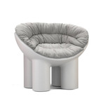 Roly Poly Indoor Fabric Cushion - Ivory