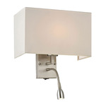 Dixon Wall Sconce - Open Box - Brushed Nickel / Creme