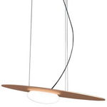 Kwic Pendant - Transparent Bronze / Opal White
