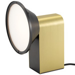 Wonder Table Lamp - Satin Graphite / Satin Brass