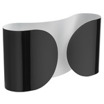 Foglio Wall Sconce - Black