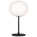 Glo-Ball T1 Table Lamp - Matte Black / White
