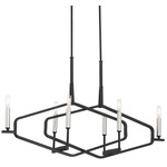 Traveler Linear Chandelier - Coal