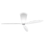 Blow Ceiling Fan - Opal / Transparent