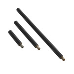 Arteriors Downrod 21 Inch Total - Black Iron