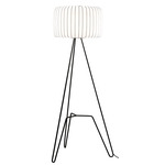 Te Floor Lamp - Black / White