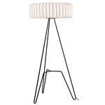 M Floor Lamp - Black / White
