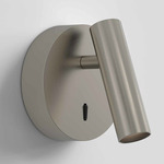 Enna Surface Round Wall Sconce - Matte Nickel