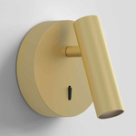 Enna Surface Round Wall Sconce - Matte Gold