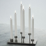 Machined Candle Holder - Steel