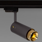 Exhaust Track Light - Graphite / Brass