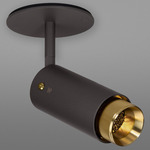 Exhaust Spot Light - Graphite / Brass