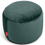 Point Velvet Ottoman - Petrol