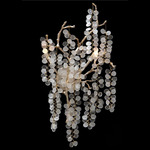 Shiro Noda Wall Sconce - Gold / Crystal