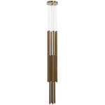 Hans Multi Light Chandelier - Brass