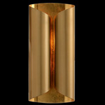 Curled Wall Sconce - Coffee Bronze / Gold Leaf