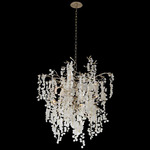 Shiro Noda Chandelier - Gold / Crystal