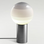 Dipping Light Table Lamp - Graphite / Off White