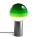 Dipping Light Table Lamp - Graphite / Green