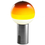 Dipping Light Portable Table Lamp - Floor Model - Graphite / Amber