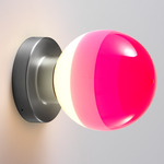 Dipping Light A2 Wall Sconce - Graphite / Pink