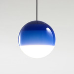 Dipping Light Pendant - Black / Blue