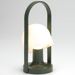 FollowMe Cordless Table Lamp - Green / White