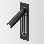 Ledtube Mini Recessed Wall Sconce - Matte Black