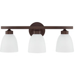 Jameson Bathroom Vanity Light - Bronze / Soft White