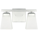Baxley Bathroom Vanity Light - Polished Nickel / Soft White