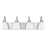Trenton Bathroom Vanity Light - Brushed Nickel / Acid Washed