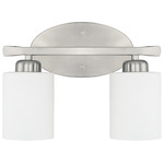 Dixon Bathroom Vanity Light - Brushed Nickel / Soft White