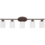 Dixon Bathroom Vanity Light - Bronze / Soft White