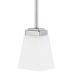 Baxley Pendant - Polished Nickel / Soft White