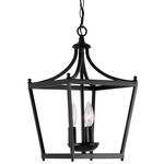 Stanton Foyer Pendant - Matte Black