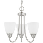 Trenton Chandelier - Brushed Nickel / Acid Washed