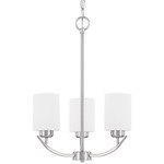 Dixon Chandelier - Brushed Nickel / Soft White