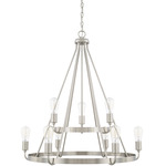 Tanner Chandelier - Brushed Nickel