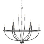 Greyson Chandelier - Matte Black