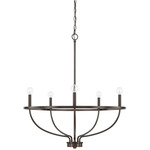 Greyson Bowl Chandelier - Bronze