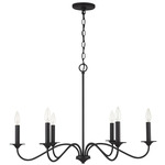 Vincent Chandelier - Black Iron